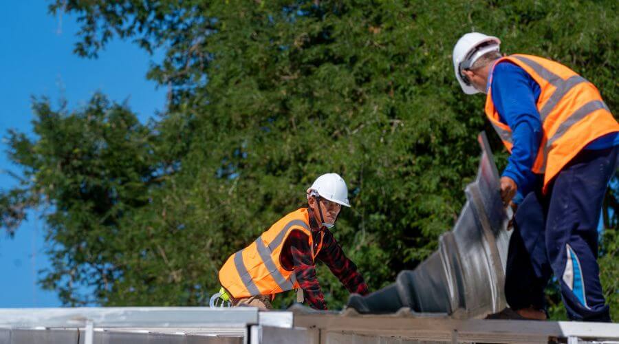 Professional metal roof installation in Forest Hill, LA
